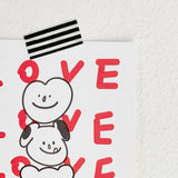 POSTCARD_LOVE LOVE LOVE (6609837228150)