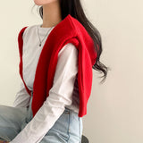 [BELLIDE MADE] MULTI-Half CROPED PLAIN LONG SLEEVE