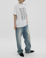 ヒューマンプリントショートスリーブTシャツ / Human printing short sleeve T-shirt (2color)
