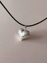 [92.5silver]  juicy heart necklace