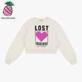 ロストクロップドスウェット/LOST LOVE CROPPED MTM