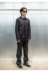 オブリークスリットジップパンツ / OBLIQUE SLIT ZIP PANTS