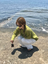Summer punching knit 