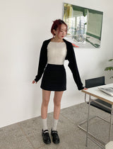 ミニボレロカーディガン / Mini bolero cardigan (3color)