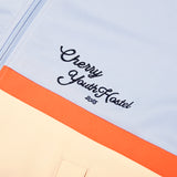 COLOR MIX TRACK JERSEY JACKET [SKY]