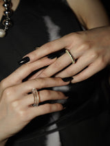 no.61セットリング / no.61 set ring silver ( #13 size / #14 size ) shinee onew pick