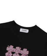 キャッチング アイ クロップ T シャツ ブラック