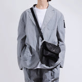 ナイロンバッグ / NYLON MINI BAG (BLACK) (6554727055478)