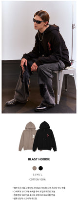 ブラストフーディ/BLAST HOODIE [BLACK]