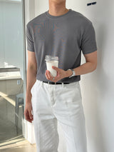 デイパーフェクトマッスルフィットアイスバンドショートスリーブTシャツ / Day Perfect Muscle Fit Ice Bundo Short-Sleeved T-Shirt (9 colors)
