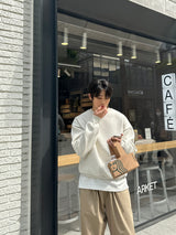 ロイドダブルサイドマルチファンクションオーバーサイズフィットスウェットシャツ / Lloyd's double sided multifunctional oversized fit sweatshirt (12 colors)