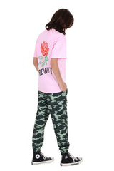 グリッターローズ Tシャツ | GLITTER ROSE TEE (3960720621686)
