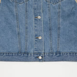 ニットデニムジャケット/ KNIT DENIM JACKET [6673]