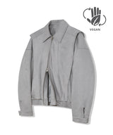 87-STAN029 [Vegan Suede]マルチプラックケットスエードジャケット