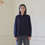 カジュアルシャツ/CASUAL SHIRT (NAVY)