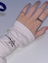ribbon star bracelet