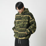 Begin fleece tumble zip-up 2color