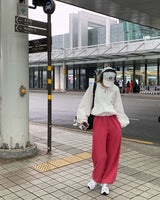 [BELLIDE MADE] Spring version embroidered two-way jogger training pants