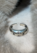 スターボールドリング/Star Bold Ring (925 silver)