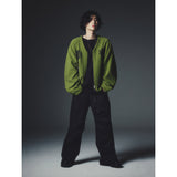 カーターダイアゴナルジップパラシュートパンツ / CARTER DIAGONAL ZIP PARASHUTE PANTS_BK