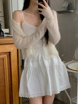 Blossom Mohair Wool Knit Cardigan (5color)