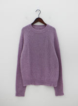 アルパカデイラウンドニット / Alpaca Day Round Knitted (4color)