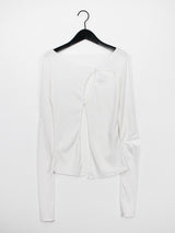 エンジェル スリット Tシャツ / Angle slit T-shirt (2color)