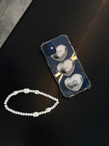 ライトパールバランスフォンストラップ/Light Pearl Balanced Phone Strap