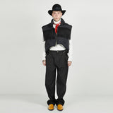 WILD WIDE WEST PADDING VEST_black (6640094347382)