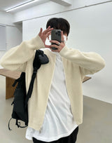 アンブラーラウンドジップアップニット / AMBLER ROUND ZIPUP KNIT