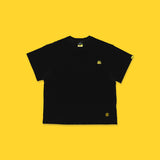 スマイリーミルクシェイクTシャツ / SMILEY MILKSHAKE TSHIRT | BLACK
