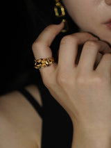 no.32リング / no.32 ring gold (freesize)