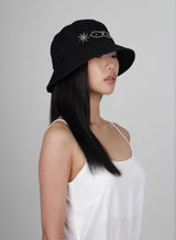 Black Gem Bucket Hat (black)