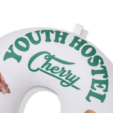 BREAKFAST GRAPHIC NECK PILLOW [WHITE]