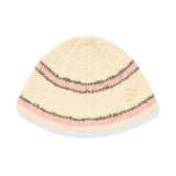 CHERRY COLORING KNIT BEANIE [IVORY]