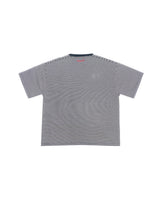 コラボレーションストライプTシャツ / PUBLUX × GRAVER - BLACK