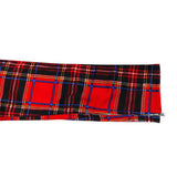 TZ CROSS PLAID TRACK PANT - BLACK & RED (6635092770934)