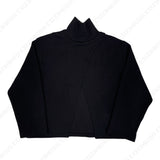 ツーウェイスリットニットウェア/OW Two-way Slit Turtleneck Knitwear (3 colors)