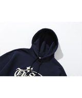 Shining Oval Logo Hoodie (Navy)