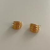 クレープピアス / crepe earring