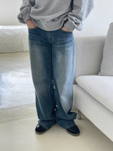 Low waist washing jean 