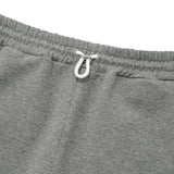 UNI LOGO WAPPEN LINE POINT WIDE PANTS [MELANGE GRAY]