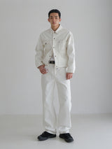 buffett non-fade denim pants 3color