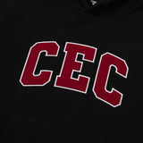 CECアーチロゴフーディ（ブラック）