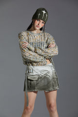 POP SLIT KNIT