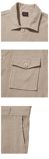 カサカウボーイジャンプスーツ/CASA CORDUROY JUMPSUIT [BEIGE]