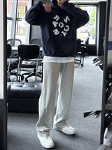 heyzer semi wide banding pants