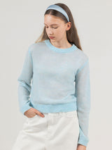 CREW NECK CROP KNIT LIGHT BLUE (6678693183606)