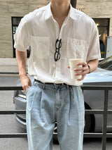 リオツータックワイドデニムパンツ / Rio Two-Tuck Wide Denim Pants (4 colors)