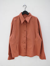 ウエストボタンシャツ / Waist button shirt (4color)